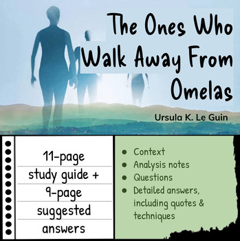 Preview of 'The Ones Who Walk Away From Omelas' - Study Guide + Answers