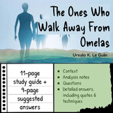 'The Ones Who Walk Away From Omelas' - Study Guide + Answers