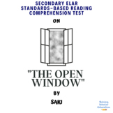 “The Open Window” by Saki Multiple-Choice Reading Comprehe