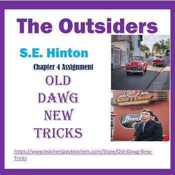 Preview of "The Outsiders" Chapter 4 Assignment