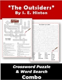 "The Outsiders" Crossword Puzzle & Word Search Combo