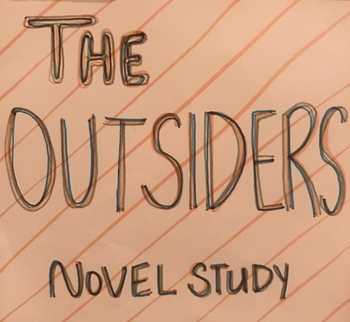 Preview of "The Outsiders" Novel Study Unit