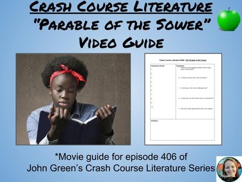 Preview of "The Parable of the Sower" Crash Course Literature Video Guide (Episode 406)