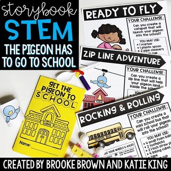 {The Pigeon HAS to Go to School!} Storybook STEM