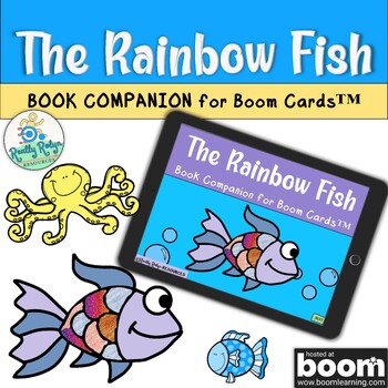Preview of "The Rainbow Fish" Book Companion Boom Cards