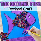 The Decimal Fish Craft to Practice Writing Fractions and D