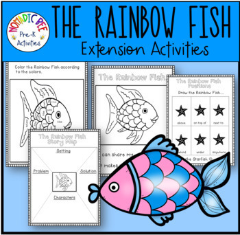 Preview of 'The Rainbow Fish' Worksheets