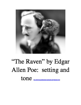 Preview of “The Raven” by Edgar Allen Poe:  Setting and Tone