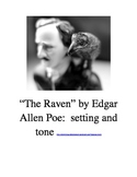 “The Raven” by Edgar Allen Poe:  Setting and Tone