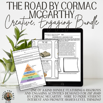 Preview of "The Road" by Cormac McCarthy: Creative, Engaging Activity Bundle