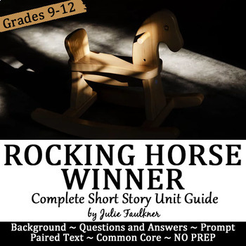 Preview of "The Rocking Horse Winner" Short Story Unit Guide, Lesson Plan