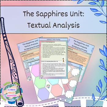 Preview of The Sapphires Screenplay Study: Lesson Plans | Drama | Aboriginal Australians