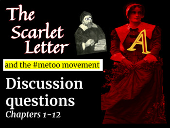 Preview of "The Scarlet Letter" and the #MeToo Movement: Discussion Questions
