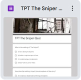"The Sniper" by Liam O'flaherty Multiple Choice Quiz-Self 