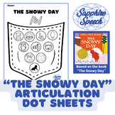 "The Snowy Day" Articulation Dot Sheets - ALL CONSONANT SOUNDS