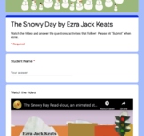 "The Snowy Day" by Ezra Jack Keats - simple /wh/ questions