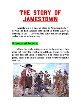 jamestown story essay