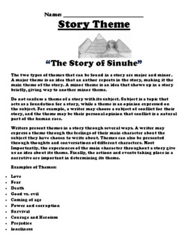 tale of sinuhe story