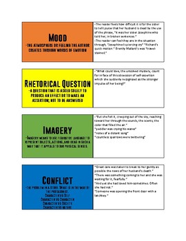 Literary Terms And Narrative Elements: The Story Of An Hour