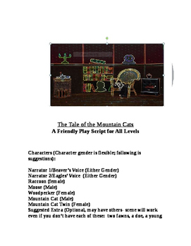 Preview of "The Tale of the Mountain Cat (A Theater Script)" [*New Book Trailer]
