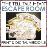 "The Tell Tale Heart" Escape Room for Grades 7-10 ELA