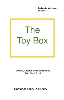 Preview of 'The Toy Box' Volume 8 ED1 PreReader Book
