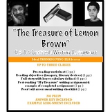 "The Treasure of Lemon Brown" Analysis, Vocabulary, Writin