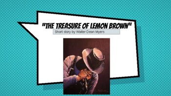 Preview of "The Treasure of Lemon Brown" Plot Element Story Notes