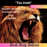 "The Veldt" by Bradbury  Short Story Literacy Stations CCS