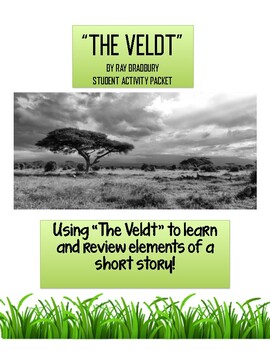 Preview of "The Veldt" short story activity packet
