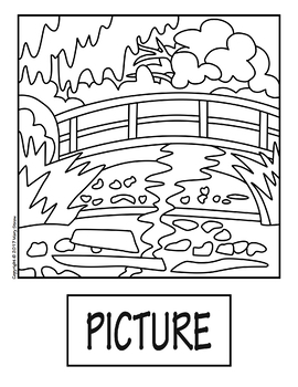 The Water Lily Pond By Monet Collaborative Activity Coloring Pages