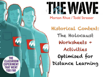Preview of "The Wave" - Morton Rhue / Todd Strasser - Context Worksheet: The Holocaust