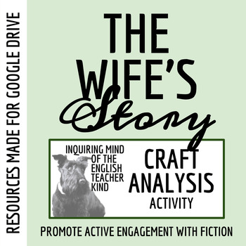 Preview of "The Wife's Story" by Ursula K. Le Guin Craft Analysis Worksheet (Google Drive)