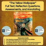“The Yellow Wallpaper” Full text, Analysis, Assessments, a