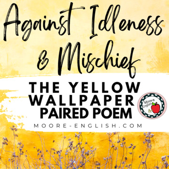 the yellow wallpaper poem