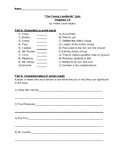 "The Young Landlords" Quiz Chapters 1-9 with Answer Key