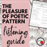 "The pleasure of poetic pattern" Ted-ed Listening Guide / 