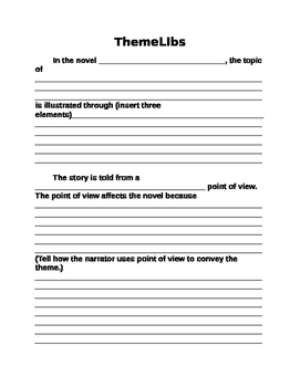 what is theme paper