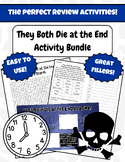 "They Both Die at the End" Activity Bundle