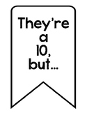 "They're a 10, but..." Book Cover Banner