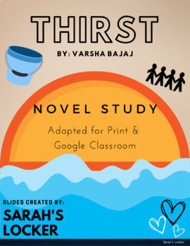 Preview of 'Thirst' by Varsha Bajaj - A Novel Study