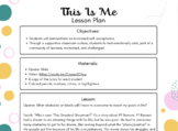 "This Is Me" Lesson Plan