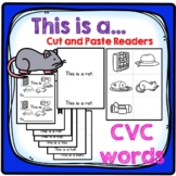 "This is a"  CVC mini books, Cut and paste CVC mini books,