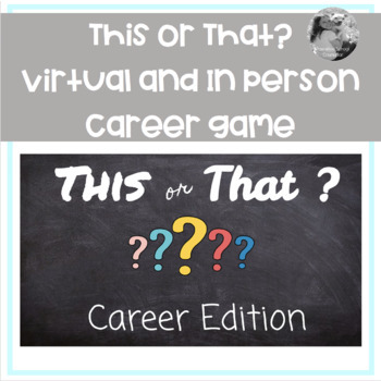 Preview of "This or That? Career Edition" Career Exploration Game in Google Slides