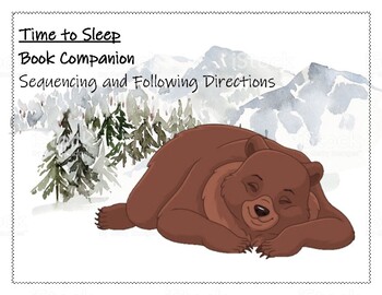 Preview of "Time to Sleep" Companion: Following Directions, Wh- Questions, & Sequencing