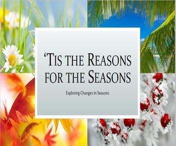 Preview of ‘Tis the Reasons for the Seasons: Exploring Changes in Seasons