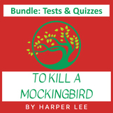 "To Kill A Mockingbird" Bundle: 5 Tests & 9 Reading Quizzes