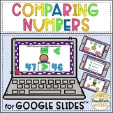 Comparing Numbers to 99 Greater Than Less Than for Google Slides