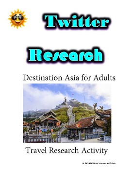 Preview of Destination Asia for Adult Travel - Research Guide - Distance Learning