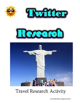 Preview of (Travel and Tourism) Brazil - Research Guide - Distance Learning